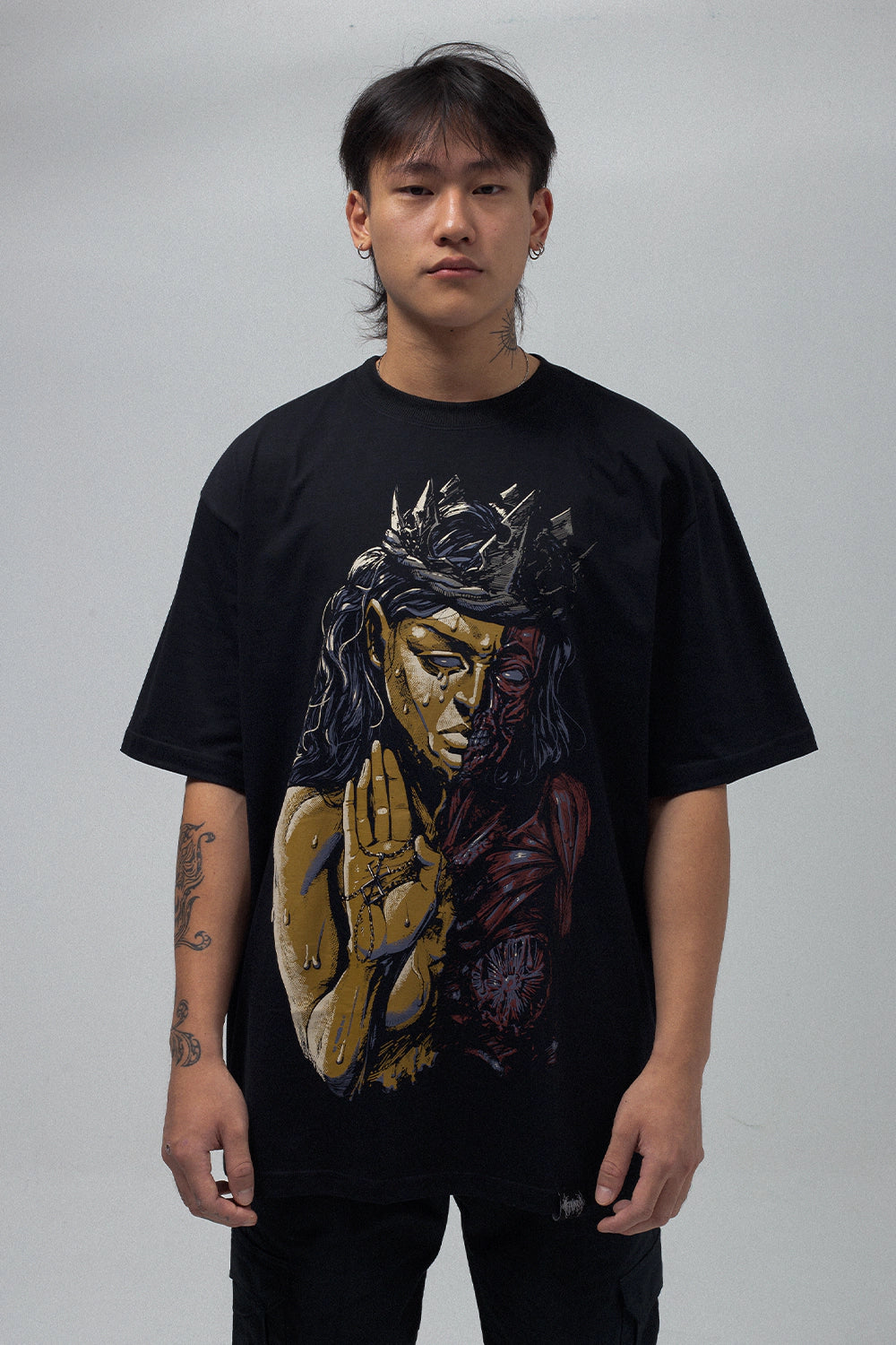 Mystic Duality Oversized Tee