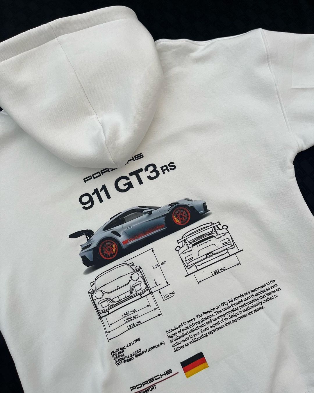 Porsche 911 GT3 hoodie Thradeshade