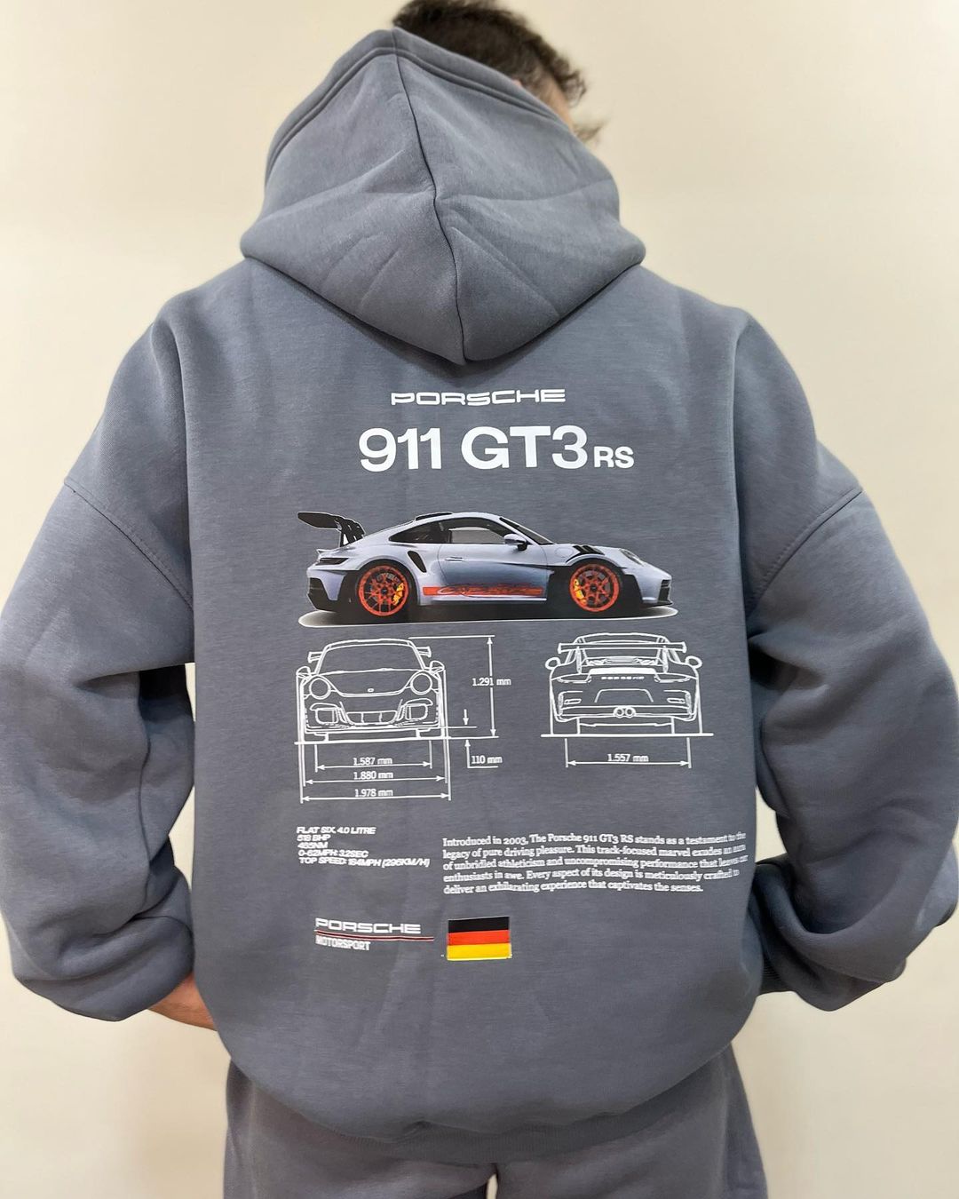 Porsche 911 gt3 hoodie Thread Shade