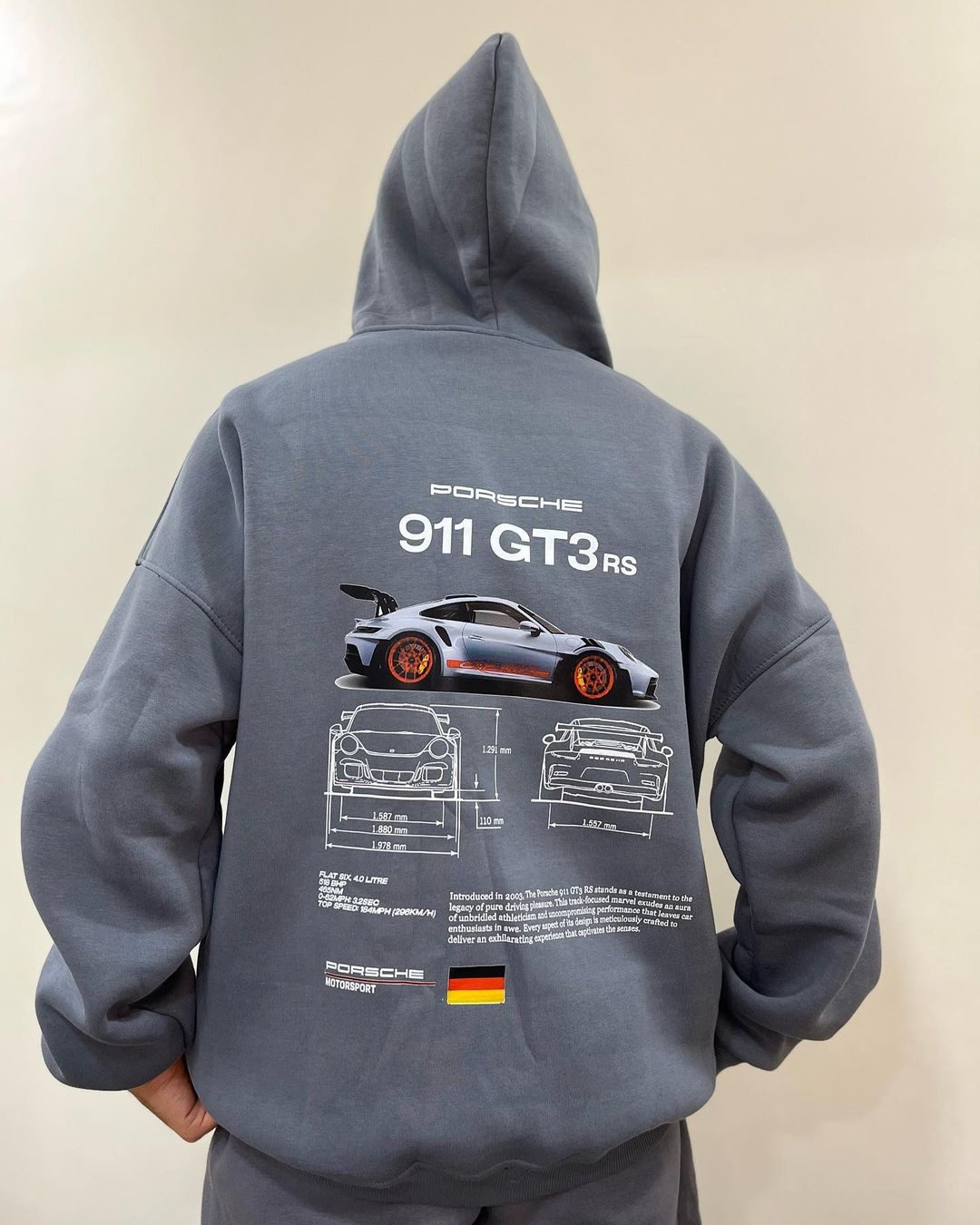 Porsche 911 gt3 hoodie Thread Shade