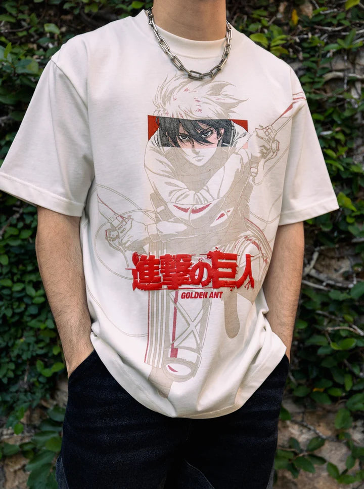 Mikasa Eyes Oversized Tee