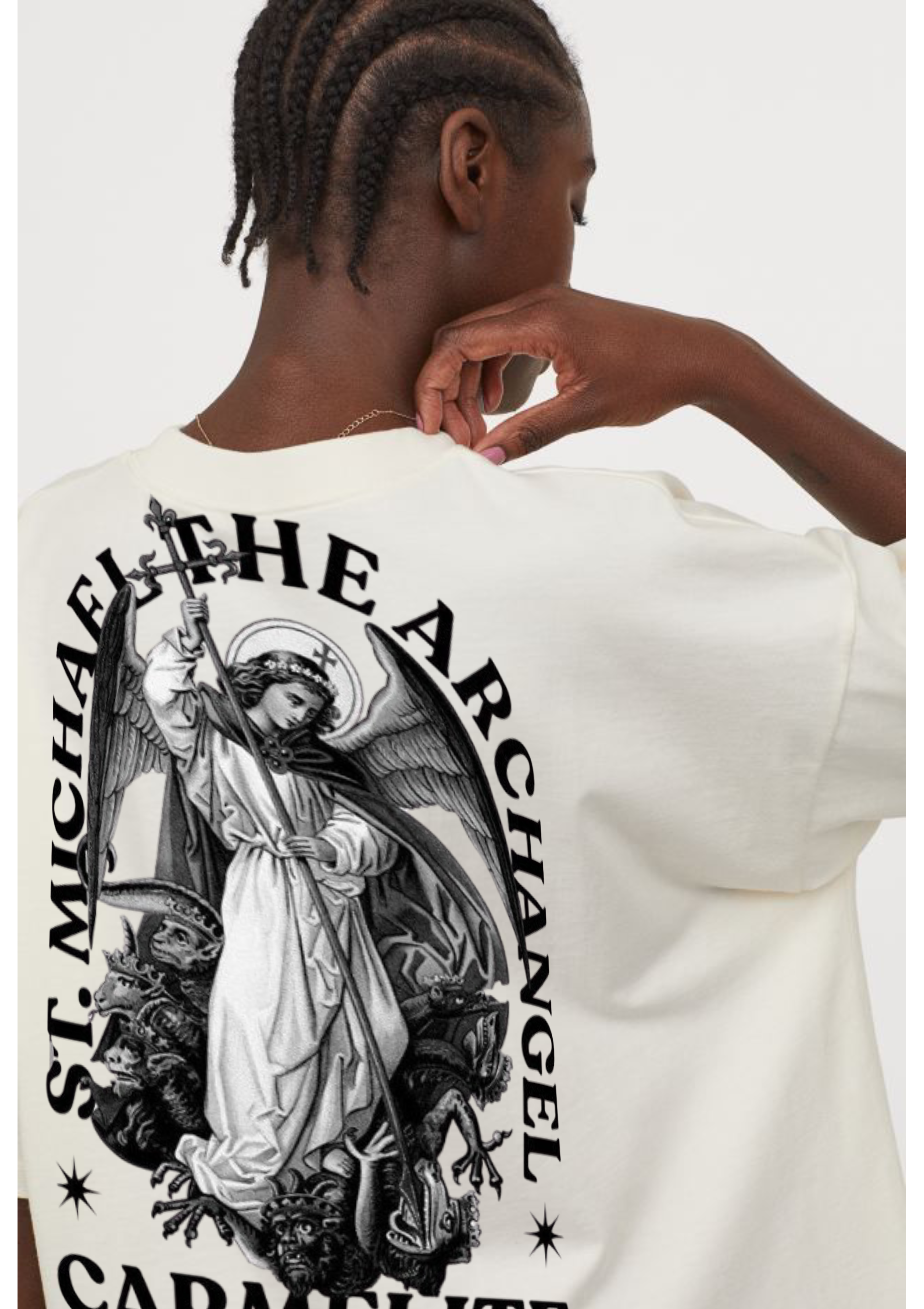 The Divine Trust Oversized T-shirt Thread Shade