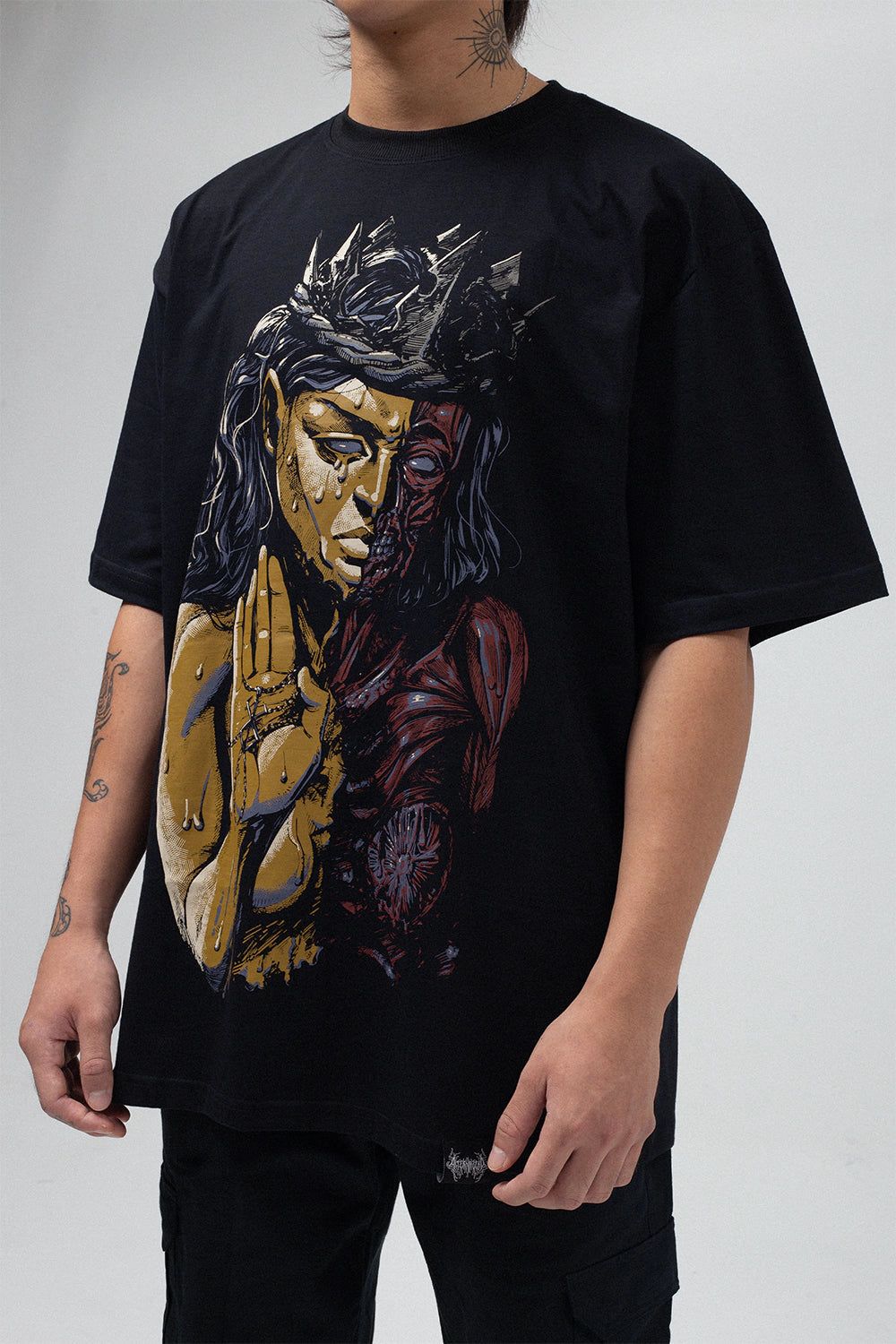 Mystic Duality Oversized Tee