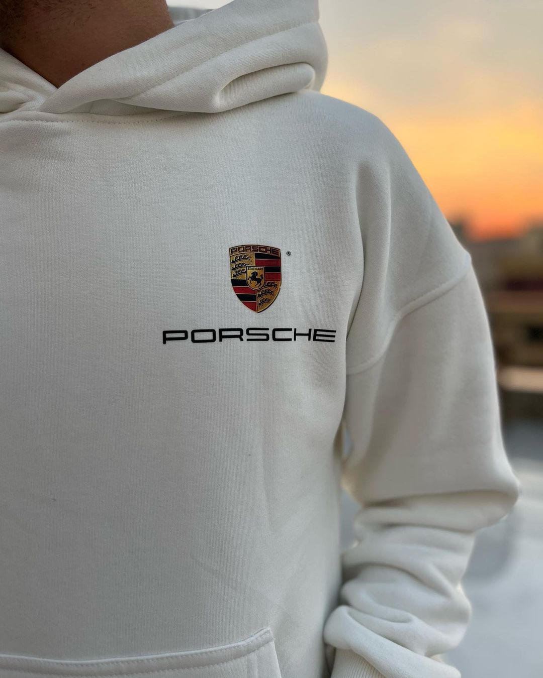 Porsche logo outlet hoodie