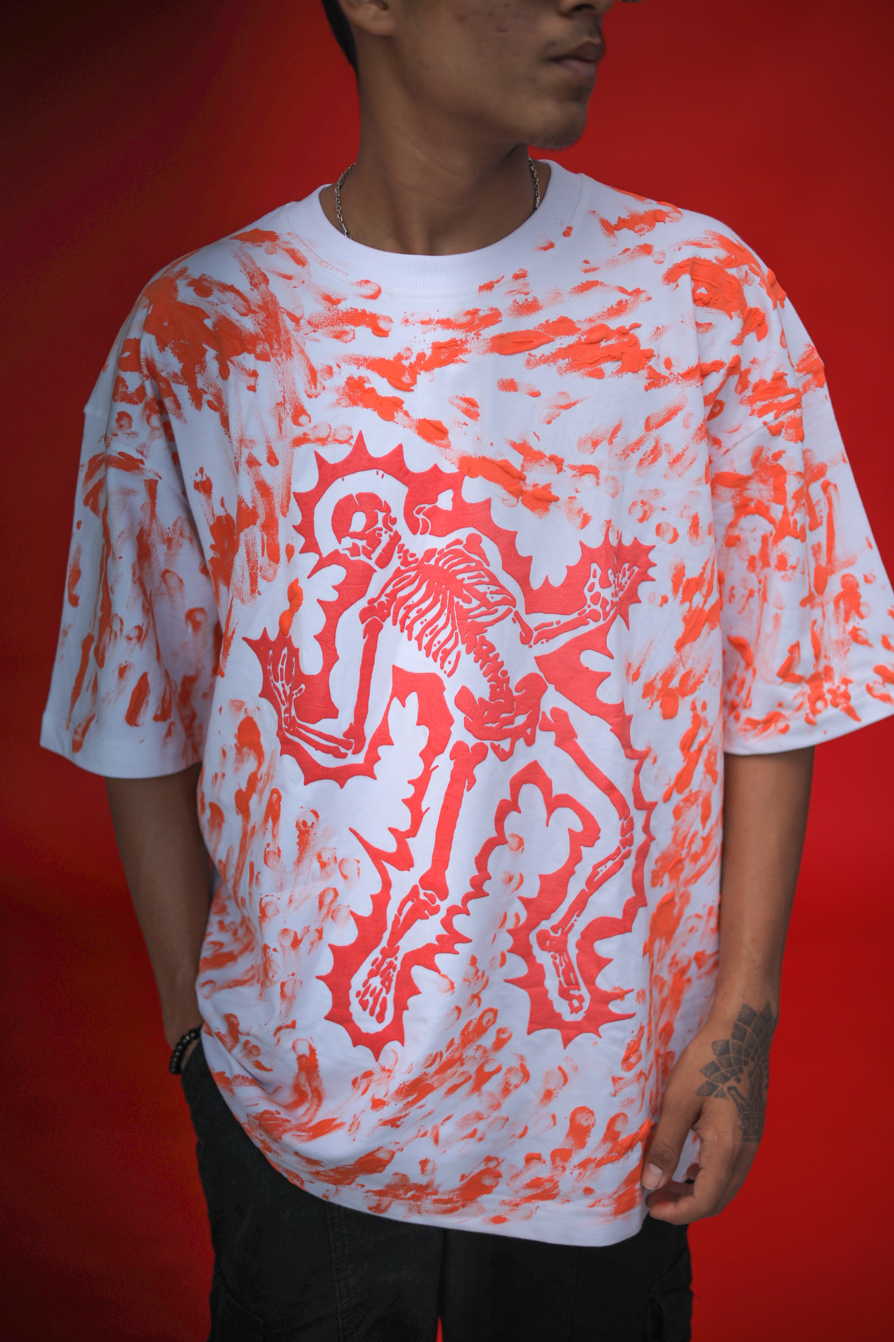 Inferno Skeleton Tee Thread Shade