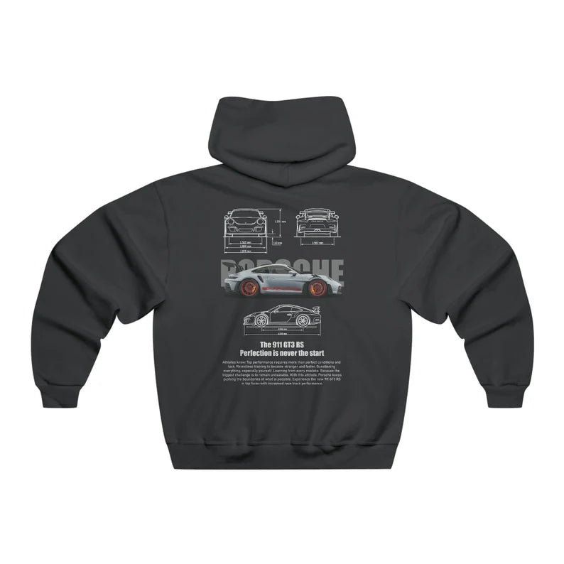 porsche 911 relaxed hoodie Thread Shade